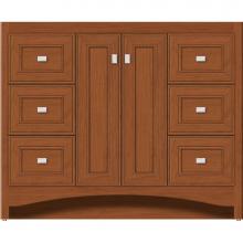 Strasser Woodenwork 42-029 - 42 X 18 X 34.5 Ravenna View Vanity Deco Miter Cinn Cherry Sb