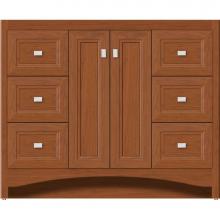 Strasser Woodenwork 42-282 - 42 X 21 X 34.5 Ravenna View Vanity Ogee Miter Cinn Cherry Sb