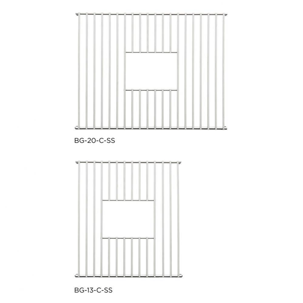 Bottom Grate Section 20'' x 15-1/2'' for IWS 2C, IWA 2C, 4D, IWW 4D, 5D, 6D, 7