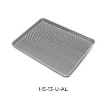 The Galley HS-13-U-AL - Upper Tier Half Sheet Pan 13'' x 18'' in Corrugated Aluminum