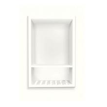 Transolid ACCESS0003-A5 - Decor 10'' x 15'' Recessed Shampoo Caddy in White