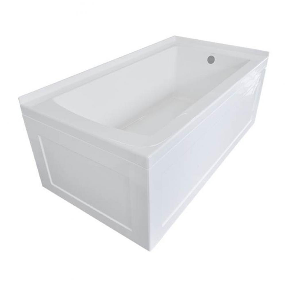 OVO 60X32 2-sided Skirted Bathtub (drop-in