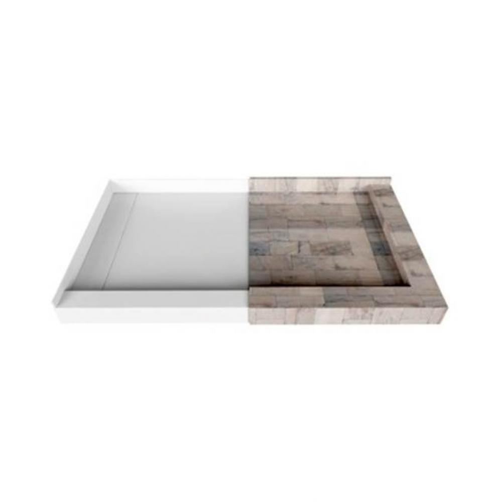 Tile Me Linear Double Threshold  Shower