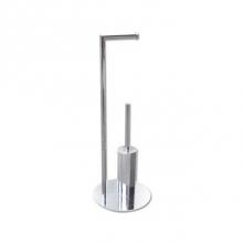 Valley Acrylic 900.231.100 - Freestanding Paper Holder w/Toilet