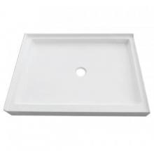 Valley Acrylic SBDT6642R - Double Threshold - Right & Front - Showerbase 66 x