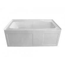 Valley Acrylic STARK2S6032SK-VHCR - Stark Skirted bathtub 60 x