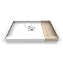 Valley Acrylic TMSBSTCD4842-CTR-SHS - TMSBSTCD4842-CTR-SHS Plumbing Shower Bases