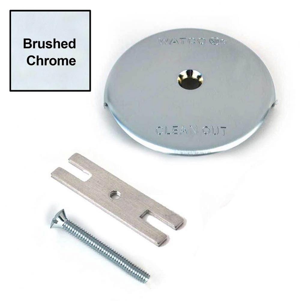 Overflow Plate Kit 1-Hole Of Plate One Screw Adapter Bar Biscuit