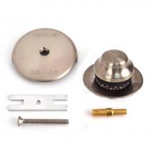 Watco Manufacturing 48701-FA-BZ-G-C - Universal Nufit Foot Actuated Trim Kit - Brs Adapter Pin Rubbed Bronze Grid Strainer Carded