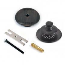 Watco Manufacturing 48701-PP-CB-G - Universal Nufit Pp Trim Kit - 3/8-5/16 Adapter Pin Chrome Brushed Grid Strainer