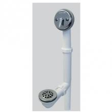 Watco Manufacturing 500-SL-PVC-BZ-EX5 - Slip Lock Bath Waste Tubular Plastic Pvc Rubbed Bronze 5 In Extension