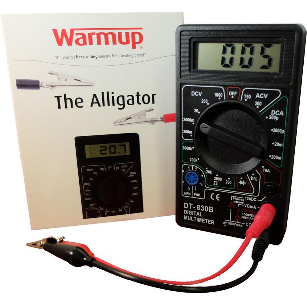 Warmup Alligator Tester for Heated Floors