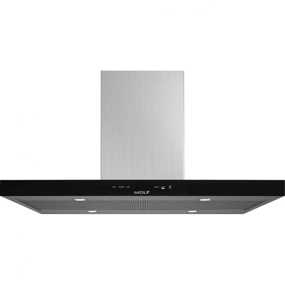 42'' Cooktop Island Hood / Black