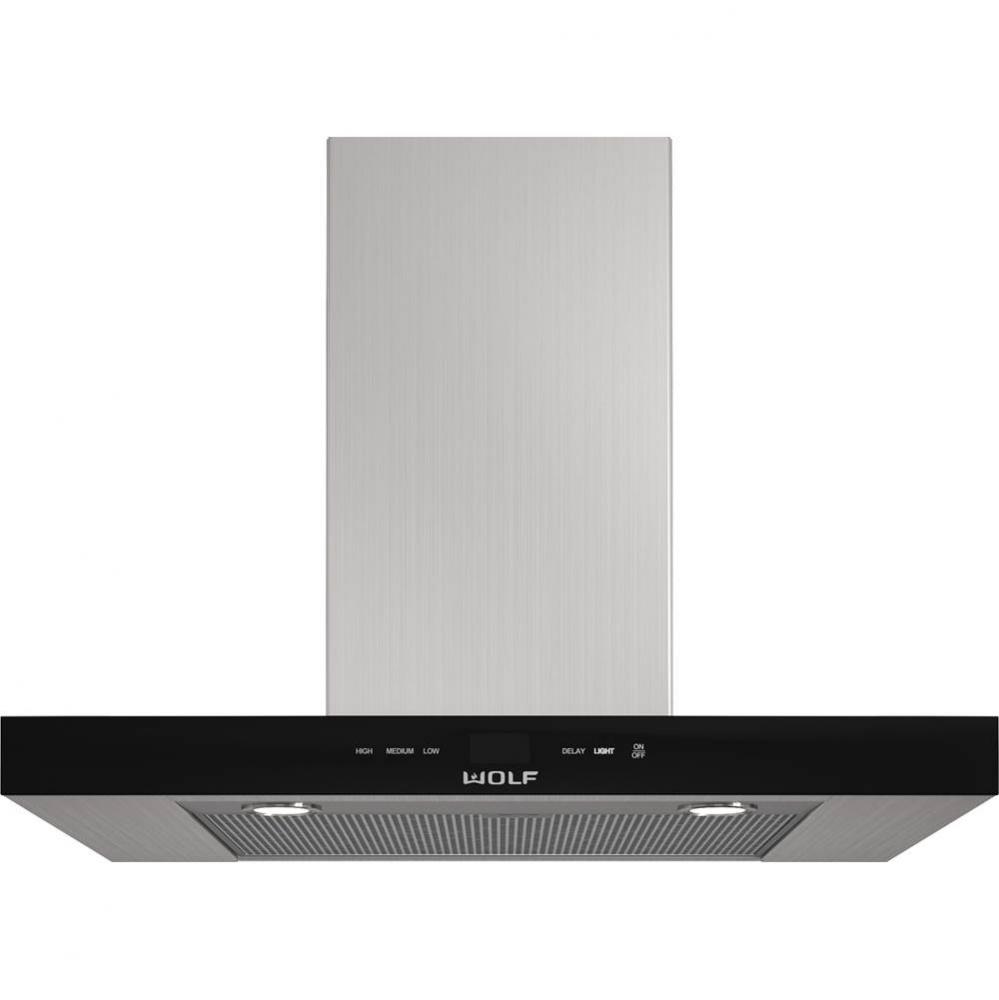 30'' Cooktop Wall Hood / Black