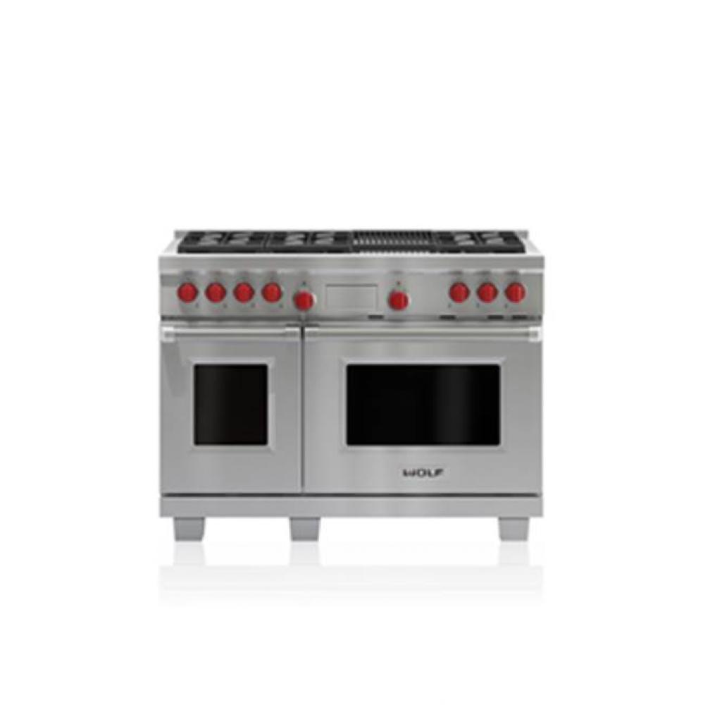 48'' DUAL FUEL, 6 BURNER, CHARBROILER,