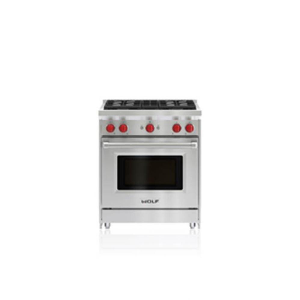 30'' Gas Range, 4 Burner, Lp