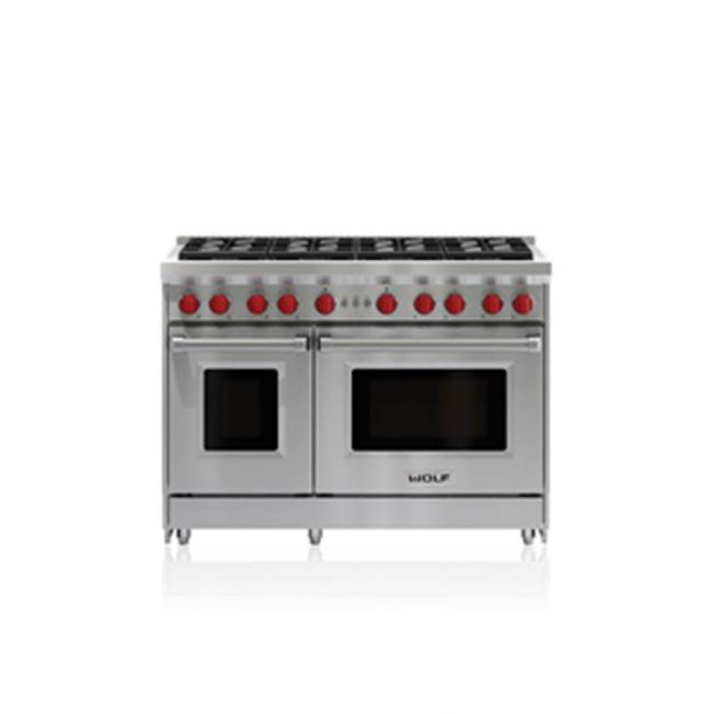 48'' Gas Range, 8 Burner, Lp