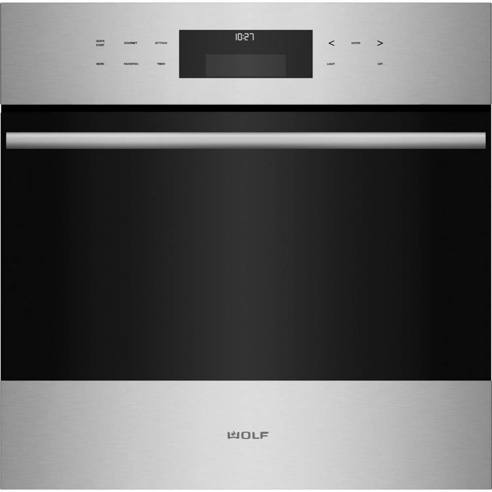 24'' E Series Single Wall Oven - Transitional - Tubular Handle