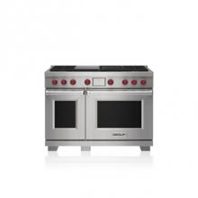 Wolf DF48450CG/S/P/LP - 48' Dual Fuel Range - 4 Burners, Infrared Charbroiler And Infrared Griddle - LP