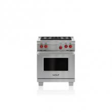 Wolf DF304 - 30'' DUAL FUEL, 4 BURNER,