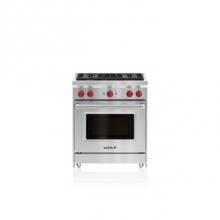 Wolf GR304-LP - 30'' Gas Range, 4 Burner, Lp