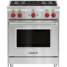 Wolf GR304 - 30'' Gas Range, 4 Burner, Ng