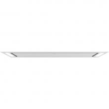 Wolf VC48W - 48'' Ceiling-Mounted Hood - White Glass