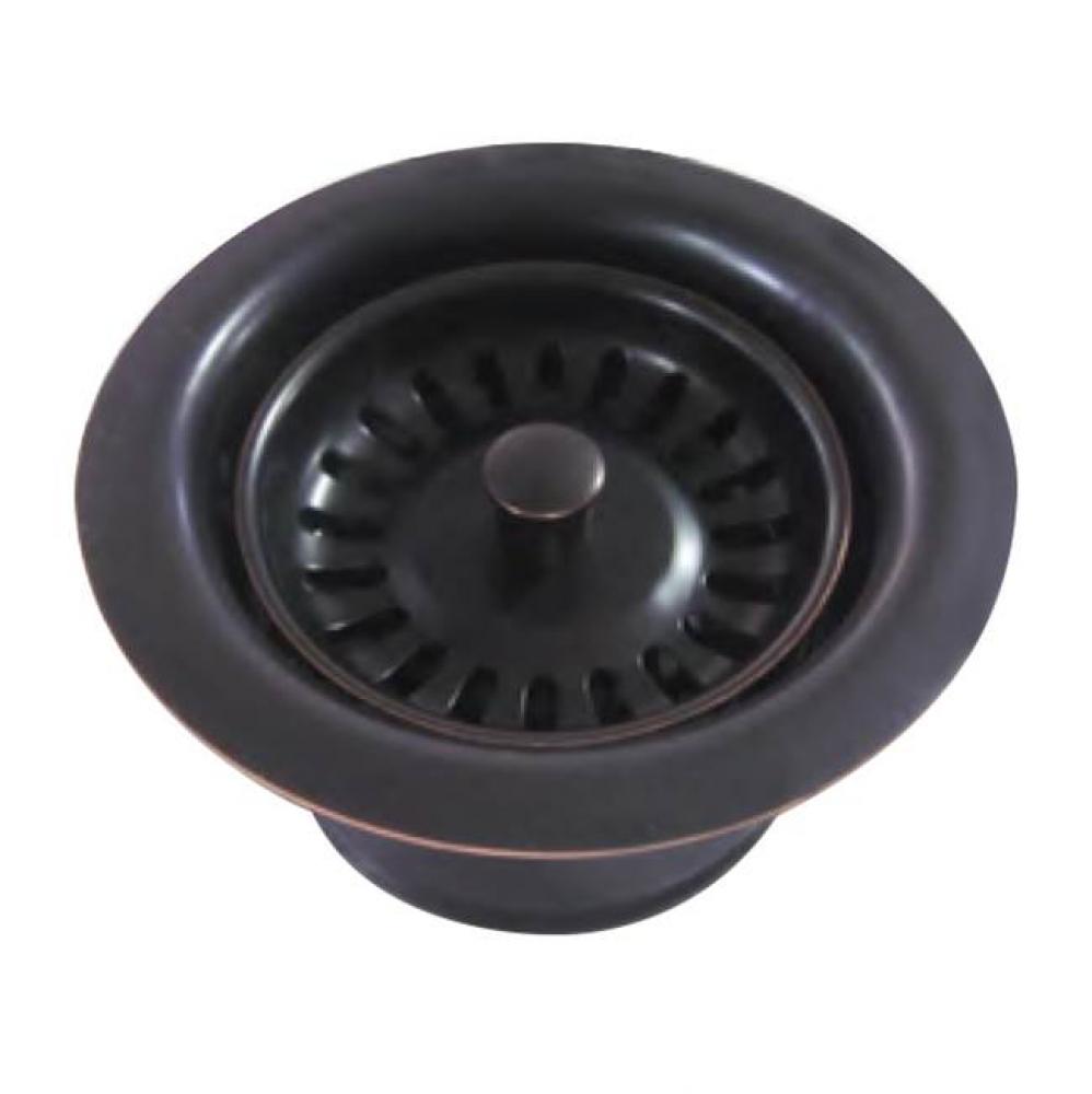 3 1/2'' Waste Disposer Trim with Matching Basket Strainer for Deep Fireclay Sinks