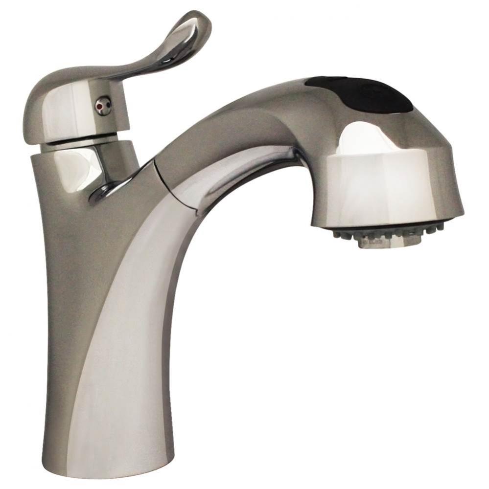 Jem Collection Single Hole/Single Lever Handle Faucet with a Pull Out Spray Head