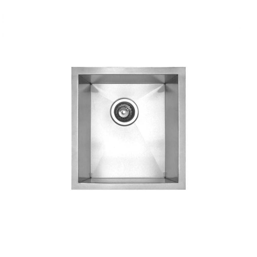 Noah''s Collection Brushed Stainless Steel Chefhaus Series Single Bowl Undermount Sink