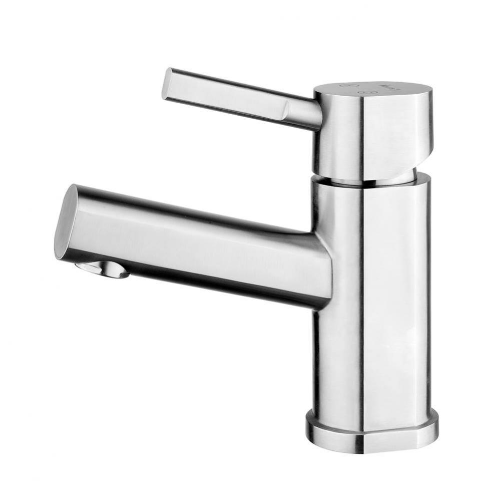 Waterhaus Solid Stainless Steel, Single Hole, Single Lever Lavatory Faucet