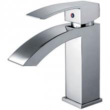 Whitehaus WH2010001-C - Jem Collection Single Hole/Single Lever Lavatory Faucet with Pop-Up Waste