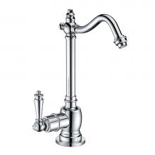 Whitehaus WHFH-H1006-C - Point of Use Instant Hot Water Drinking Faucet with Traditional Swivel Spout