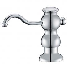 Whitehaus WHSD031-C - Solid Brass Soap/Lotion Dispenser