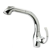 Whitehaus WHUS566-C - Metrohaus Single Lever Kitchen Faucet with Pull-Out Spray Head