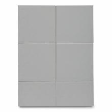 Waterworks 02-99800-97687 - Cottage Decorative Field Tile Diametric  6'' x  6'' in Charade Glossy Solid