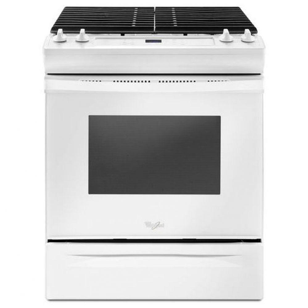 5.0 cu. ft. Front Control Gas Range with cast-iron grates