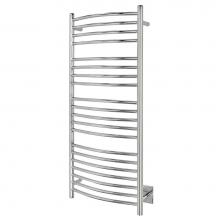 WarmlyYours TWS3-BLG20PH - Bellagio Towel Warmer, Polished, Hardwired, 20