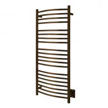 WarmlyYours TWS3-BLG20ZH - Bellagio Towel Warmer, Oil-rubbed Bronze, Hardwired, 20