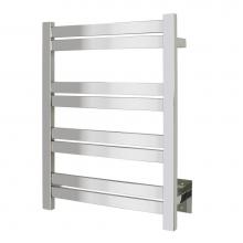 WarmlyYours TWS6-MPL08PH - Maple 8 Towel Warmer, Polished, Hardwired, 8