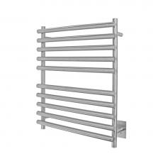 WarmlyYours TWS7-ROM10BH - Rome Towel Warmer, Brushed, Hardwired, 10