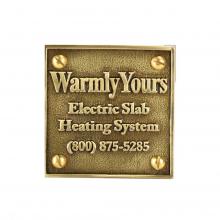 WarmlyYours SMP - Snow Melt Plaque (NEC