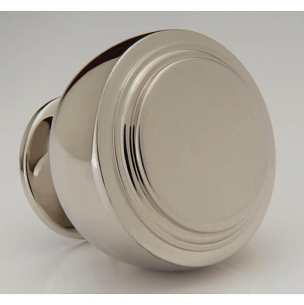Terrace 1-1/4'' Font Knob - Engraved - Weathered Pewter