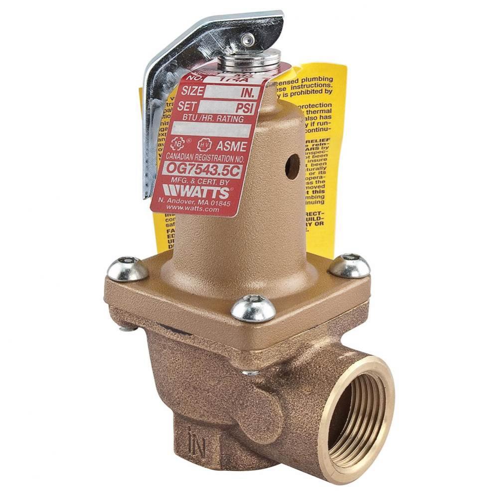 Boiler Pressure Relief Valve