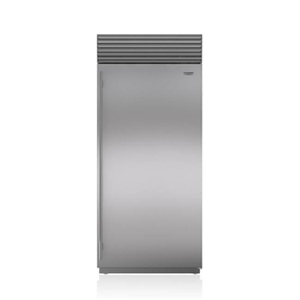 36'' BUILT-IN, ALL FREEZER, SS, TUBULAR HANDLE, LEFT