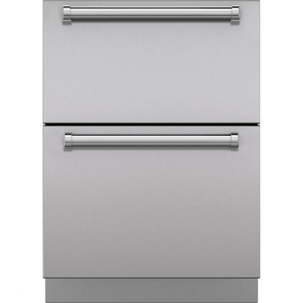 Stainless Drawer Panel Set, 4'' Tk, Outdoor, Pro Handle