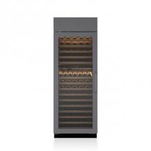 Subzero CL3050W/O/L - 30' WINE STORAGE, GLASS DOOR, OVERLAY, LEFT HINGE