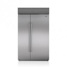 Subzero BI-48SID/S/PH - 48'' BUILT-IN, SIDE-BY-SIDE, INTERNAL ICE & WATER DISPENSER, SS, PRO