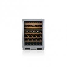 Subzero UW-24FS/S/TH-RH - 24'' WINE STORAGE, FREE STANDING, GLASS DOOR, SS, TUBULAR HANDLE, RIGHT