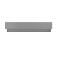 Subzero 9038628 - Classic 30'' Stainless Steel Kickplate - Left Hinge